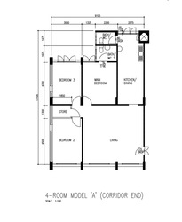Blk 428 Woodlands Street 41 (Woodlands), HDB 4 Rooms #211000941